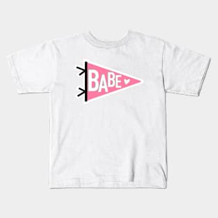 Pennant (babe) Kids T-Shirt